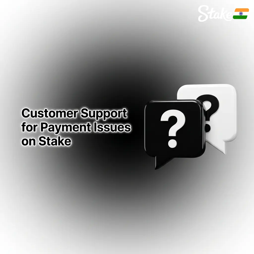 Stake customer support channels including live chat, email, help centre, and community forum for payment issues