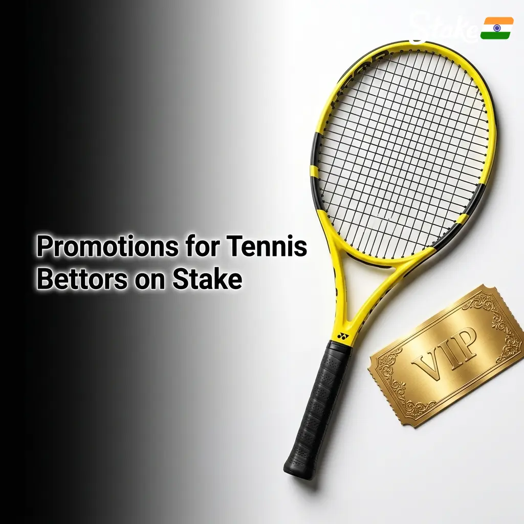 Stake tennis betting promotions featuring Weekly Raffle and Daily Races with prize pools for major tournaments